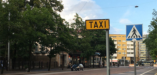 taksitolppa / taksi stand