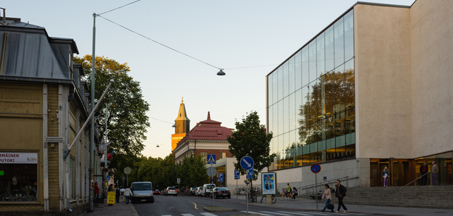 Turun kaupungin kirjasto. Kuva: Roman Vukolov / Shutterstock.com